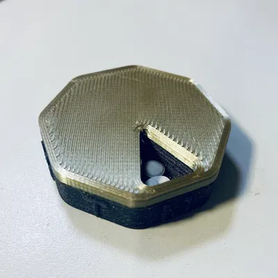 Hộp Chia Thuốc Nam Châm Xoay Xếp Chồng Hàng Tuần