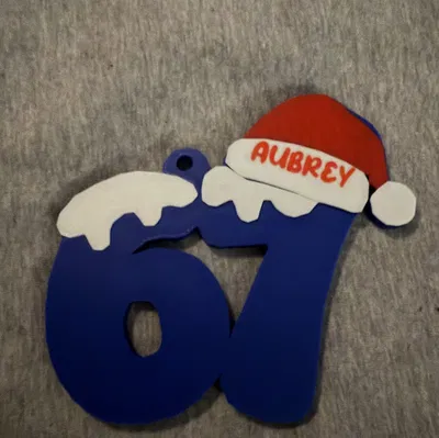 Móc Treo Trang Trí Giáng Sinh Cá Nhân Hóa Số 67