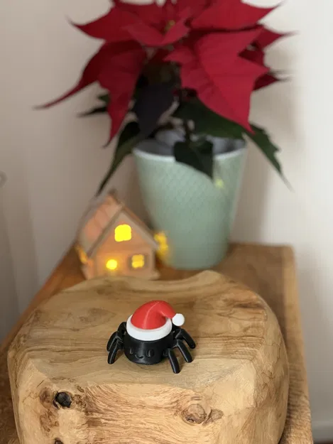 Nhện Giáng Sinh - Không cần in đa sắc - Image 4