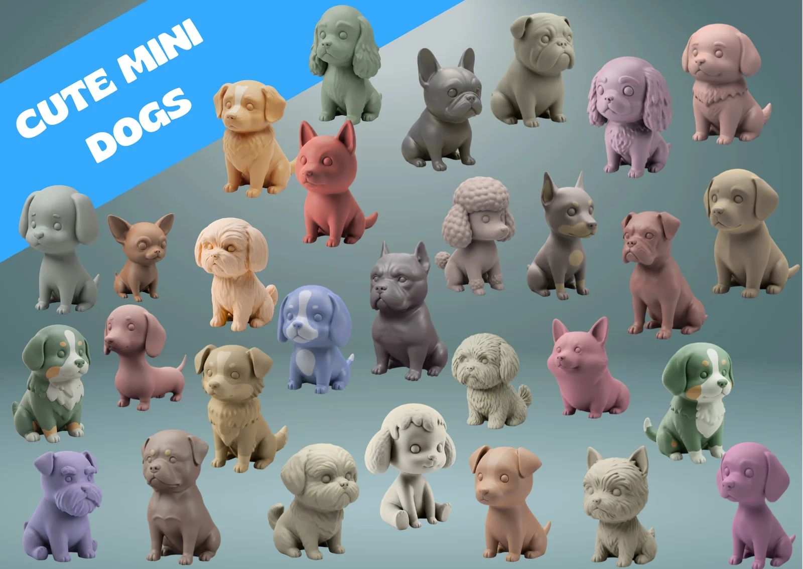 Chó Mini Dễ Thương - Nhiều Giống 1