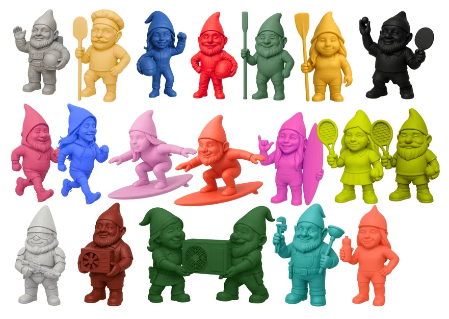 V2 - Thêm Chú Lùn Làm Vườn / Gartenzwerge - Image 1