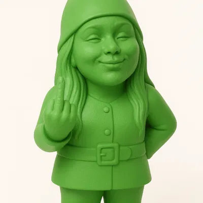 Ông Già Noel Ngón Giữa