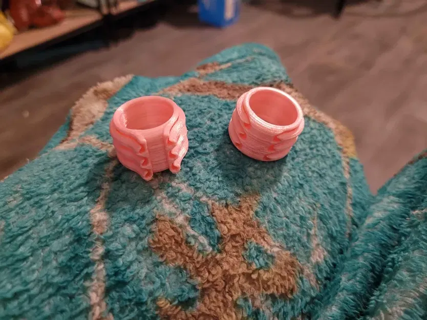 Nhẫn Giữ Len Đan Họa Tiết Màu - Image 5