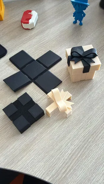 Hộp Quà Giáng Sinh Trang Trí - Image 2