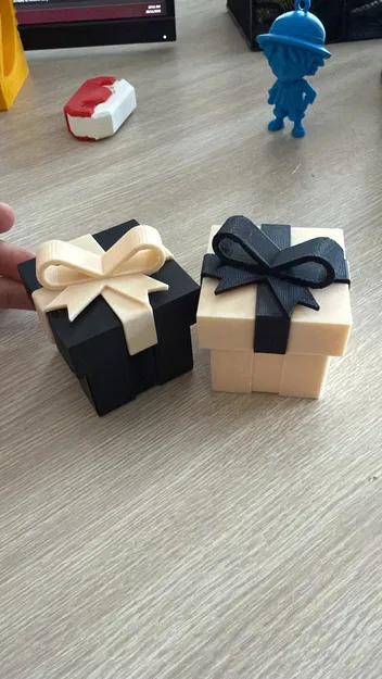 Hộp Quà Giáng Sinh Trang Trí - Image 3