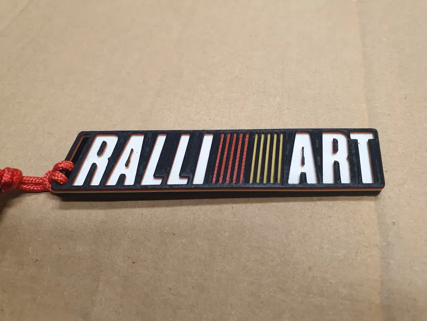 Móc khóa Mitsubishi RALLI//ART - Image 2