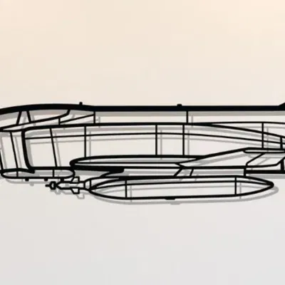 Tranh Treo Tường Máy Bay Chiến Đấu McDonnell Douglas F-4E Phantom II