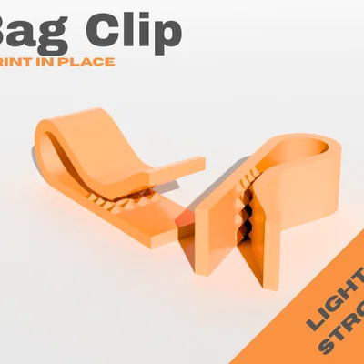 Kẹp Túi In Liền