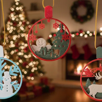 Bộ Sưu Tập Đồ Trang Trí Giáng Sinh Nhiều Lớp Tự Làm