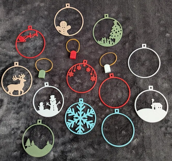 Bộ Sưu Tập Đồ Trang Trí Giáng Sinh Nhiều Lớp Tự Làm - Image 6