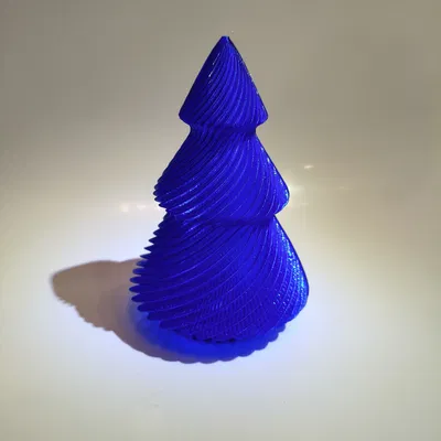 Cây Thông Noel Hiện Đại In Kiểu Spiral Vase