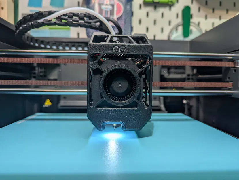 Vỏ Toolhead Carbon Elegoo Centauri Có Đèn LED - Image 2