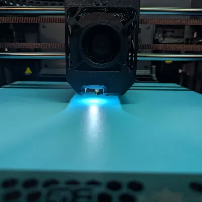 Vỏ Toolhead Carbon Elegoo Centauri Có Đèn LED