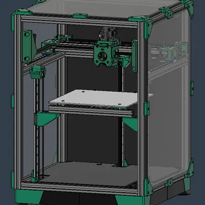 SimpleCore Redux: Máy in 3D CoreXY Dễ Xây Dựng, Giá Phải Chăng