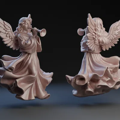 Thiên Thần Giáng Sinh Kèn Lớn