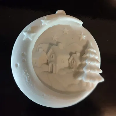 Mô Hình Trang Trí Giáng Sinh Làng Mặt Trăng