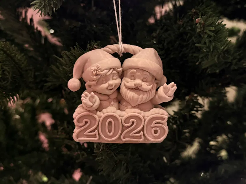 Quả Châu Giáng Sinh 2026 - Ông Già & Yêu Tinh - Image 1