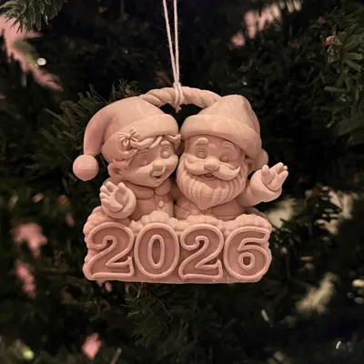 Quả Châu Giáng Sinh 2026 - Ông Già & Yêu Tinh