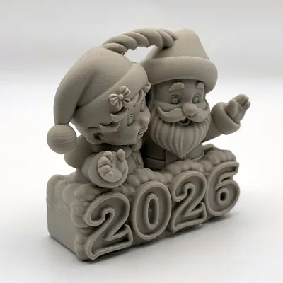 Quả Châu Giáng Sinh 2026 - Ông Già & Yêu Tinh