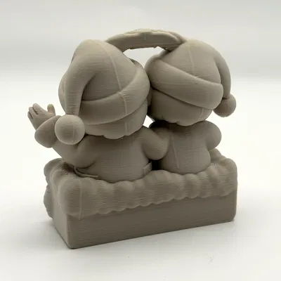 Quả Châu Giáng Sinh 2026 - Ông Già & Yêu Tinh