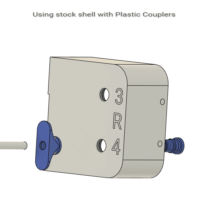 Snapmaker U1 - Ống nối Hộp hút ẩm tới Bộ nạp tự động