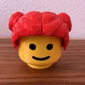 Chỗ để giấy vệ sinh hình Lego Girl - Thumbnail 5