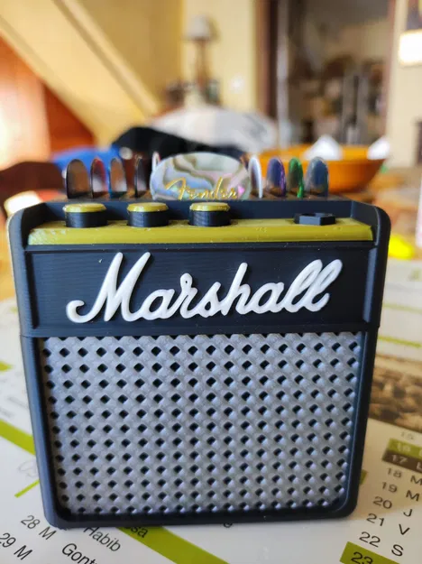 Chỗ Giữ Pick Đàn Guitar Hình Loa Marshall - Image 2