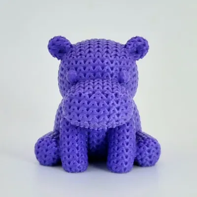 Mô Hình Hà Mã Dệt Kim