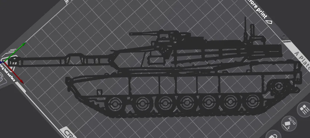 Tranh Tường Xe Tăng M1A2 SEPv3 Abrams - Image 2