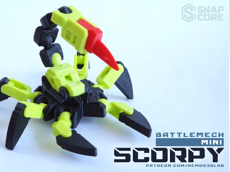 Mô Hình BattleMech Mini - Scorpy - Image 1