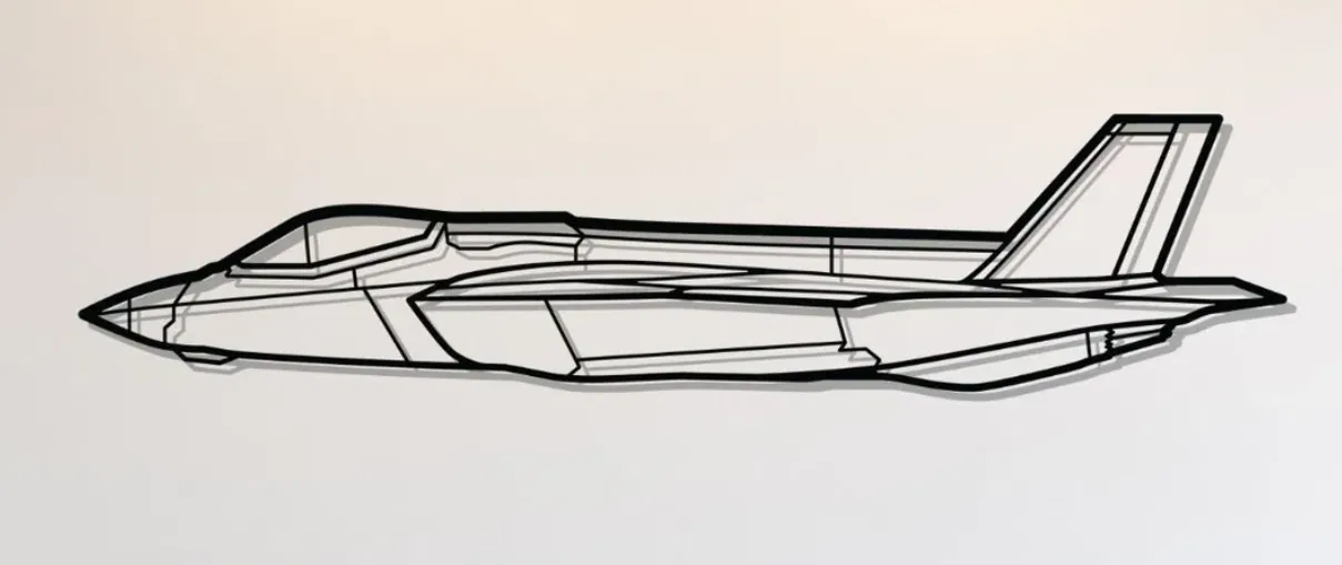 Tranh Tường F-35A Lightning II Lockheed Martin - Image 1