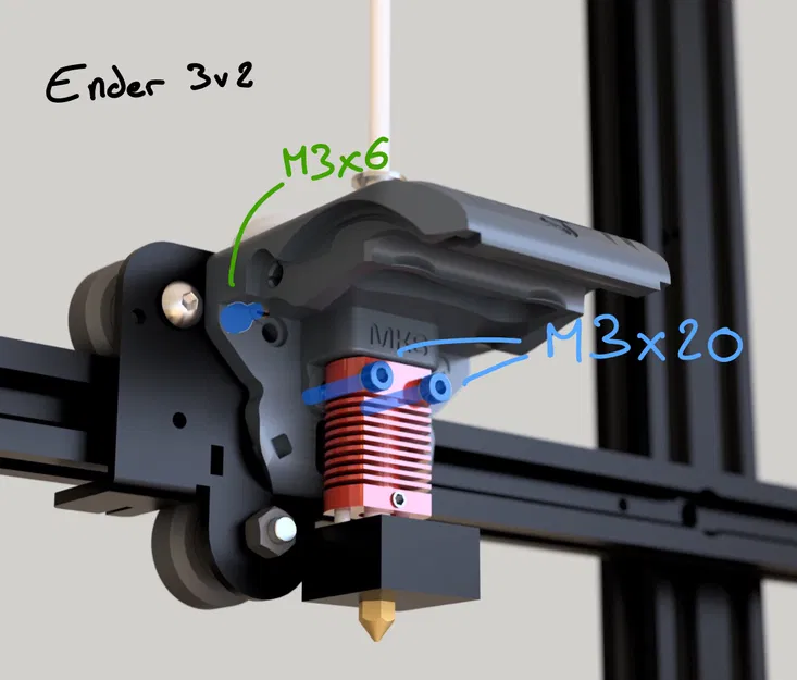 ApolloLander - hotend gốc - Dual 5015 - Image 4