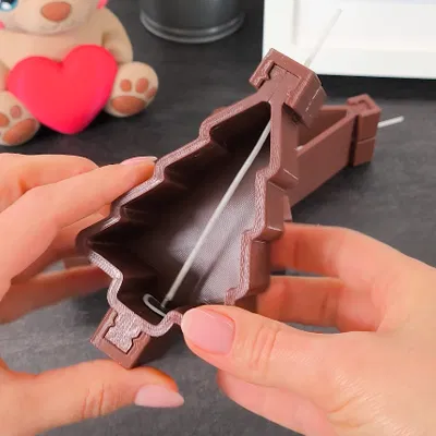 Khuôn Nến Hình Cây Noel