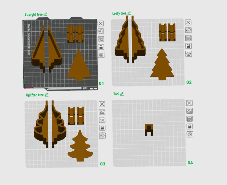 Khuôn Nến Hình Cây Noel - Image 6