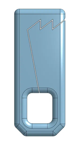 Phụ tùng thay thế đầu kéo khóa chắc chắn (Loại có lẫy) - Image 3