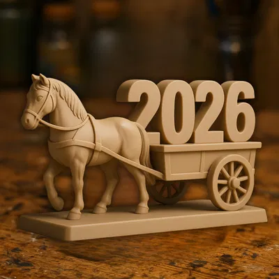 Mô Hình Ngựa & Xe Ngựa "2026"