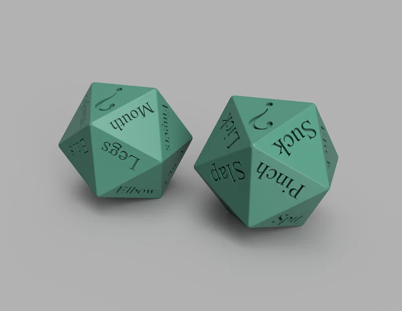 Xúc xắc Hẹn hò Date Dice (d20) - Image 3