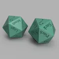 Xúc xắc Hẹn hò Date Dice (d20) - Thumbnail 3