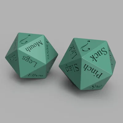 Xúc xắc Hẹn hò Date Dice (d20)