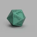 Xúc xắc Hẹn hò Date Dice (d20) - Thumbnail 7