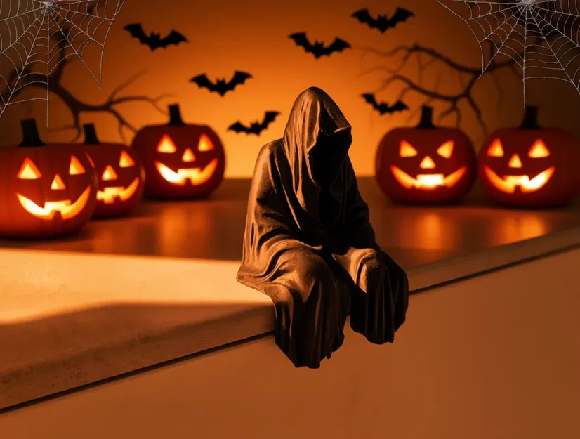 Thần Chết Ngồi (The Seated Grim Reaper) - Image 1