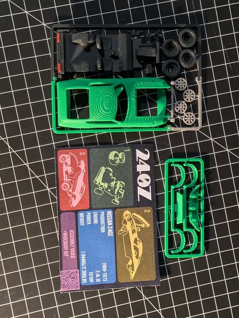 Mô hình Nissan 240Z Kitcard Tỉ lệ 1:50 - Image 7