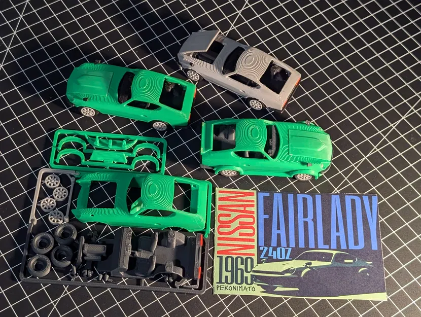 Mô hình Nissan 240Z Kitcard Tỉ lệ 1:50 - Image 8