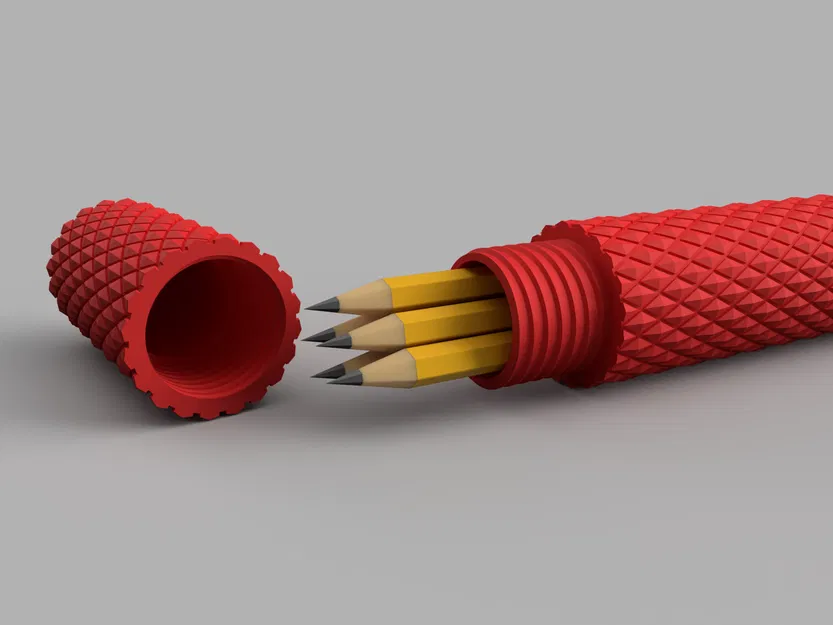 Hộp Đựng Bút Chì Có Thể Tùy Chỉnh Kích Thước, Đơn Giản, Tiện Dụng, Có Vân - Image 1