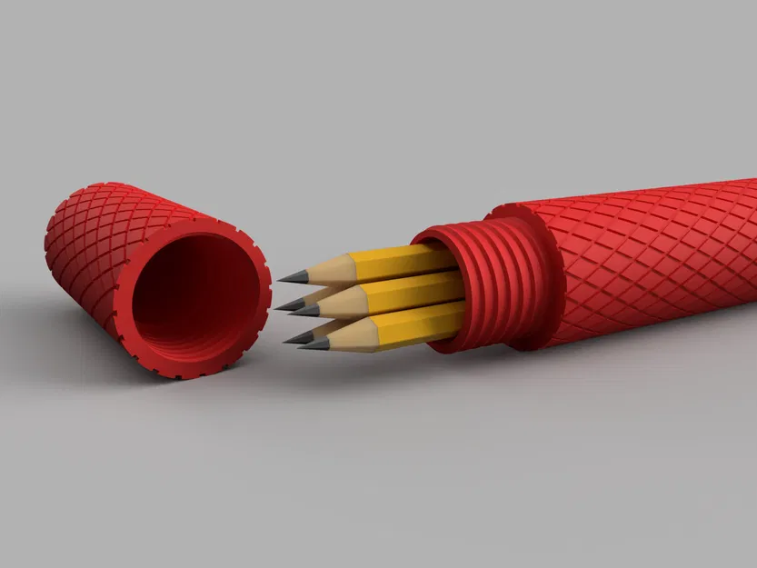 Hộp Đựng Bút Chì Có Thể Tùy Chỉnh Kích Thước, Đơn Giản, Tiện Dụng, Có Vân - Image 3