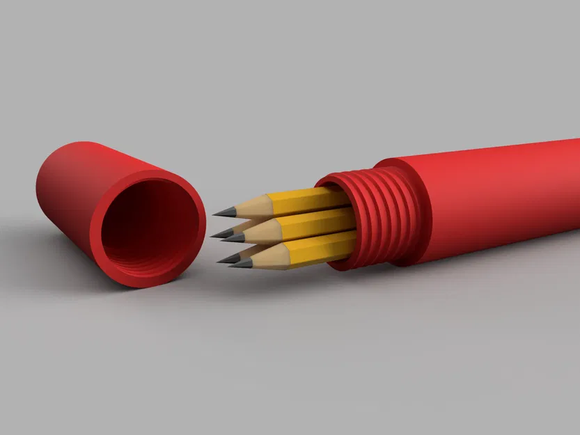 Hộp Đựng Bút Chì Có Thể Tùy Chỉnh Kích Thước, Đơn Giản, Tiện Dụng, Có Vân - Image 4