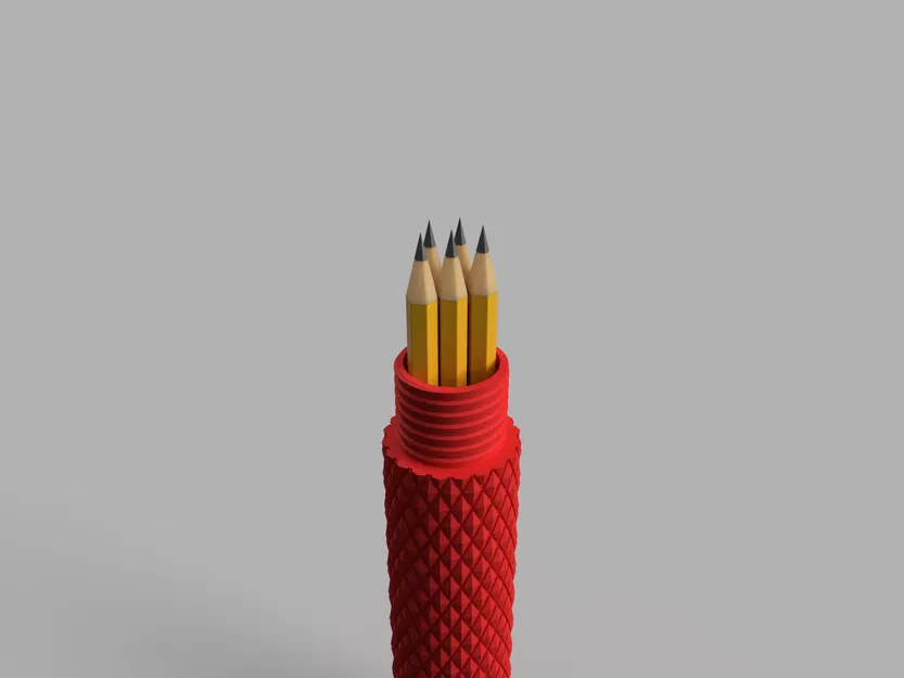 Hộp Đựng Bút Chì Có Thể Tùy Chỉnh Kích Thước, Đơn Giản, Tiện Dụng, Có Vân - Image 5