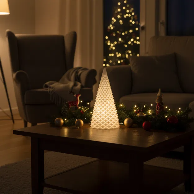 Cây Thông Noel (Đèn LED hoặc Trang Trí) - Image 6