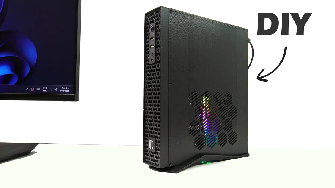 Tệp mô hình 3D ITG SFF Mini ITX Slim Case - Image 1