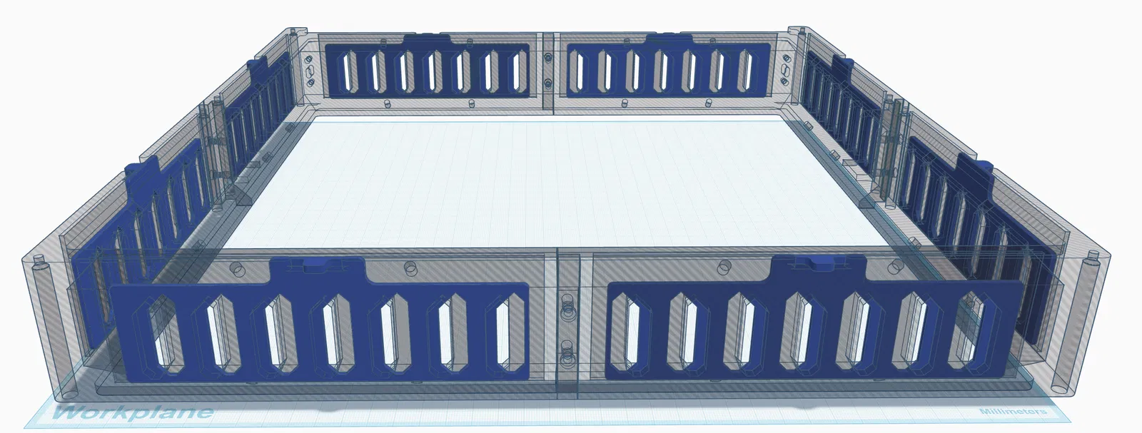 Ốp che Qidi Q2 Riser cao 60mm - Image 1